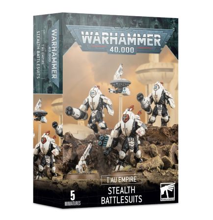 Warhammer T'au Empire Stealth Battlesuits 40,000