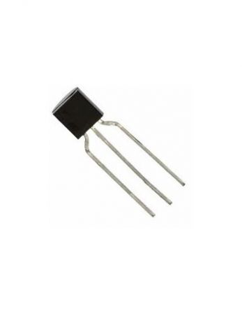 10 stuks Bipolar (BJT) Single Transistor, NPN, 35 V, 100 mA, 500 mW, TO-92, Through Hole