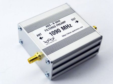 Filtered Preamp 1090Mhz 