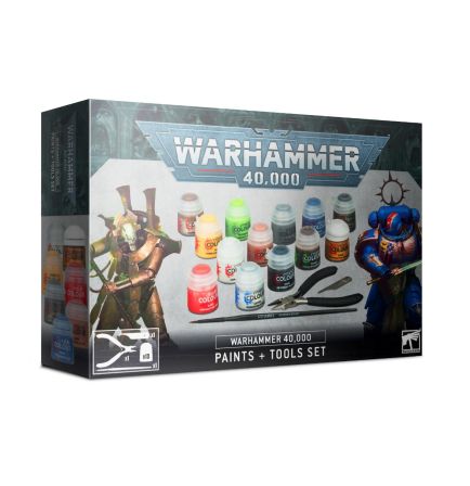 Warhammer Paints + Tools Set 40,000