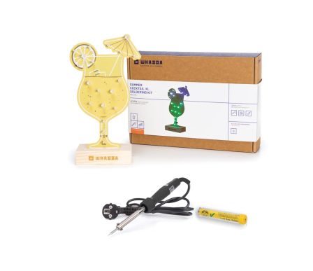 Soldeer Kit Cocktail met Houder - XL Printplaat WSXL105 en Gratis Soldeerbout