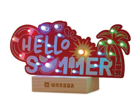 Whadda WSXL106 Hello Summer XL Soldeerkit – 19 RGB LED's – STEM Bouwpakket